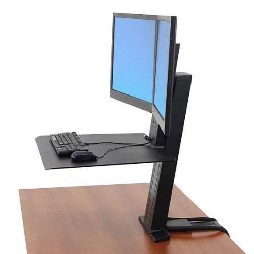 Ergotron WorkFit SR 61 cm (24") Desk Black