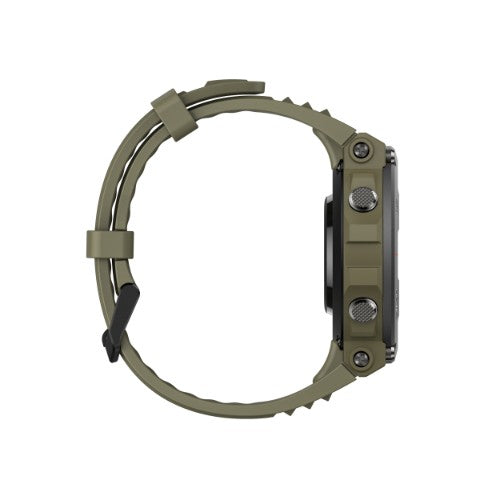 Amazfit T-Rex 2 3.53 cm (1.39") AMOLED 47 mm Digital 454 x 454 pixels Touchscreen Black, Green GPS (satellite)
