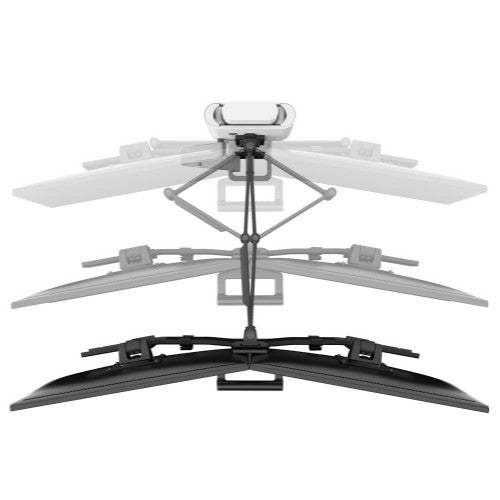 Ergotron TRACE 45-658-251 monitor mount / stand 68.6 cm (27") White Desk