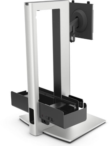 DELL Pro Slim OSS25 68.6 cm (27") Desk Black, Silver