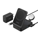Anker B2557212 mobile device charger Headphones, Mobile phone, Smartwatch Black USB Wireless charging Fast charging Indoor
