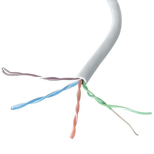 connektgear 305m Solid CAT6 UTP LS0H Network Cable Drum 23-AWG - Grey