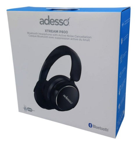 Adesso Xtream P800 Headset Wired & Wireless Head-band Music/Everyday Bluetooth Black