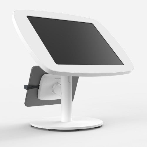 Bouncepad Original Twin + Counter Base | Microsoft Surface Pro 4/5/6/7 (2015 - 2019) | White | Exposed Front Camera and Home Button