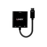 Lindy Mini HDMI C to VGA & Audio Converter