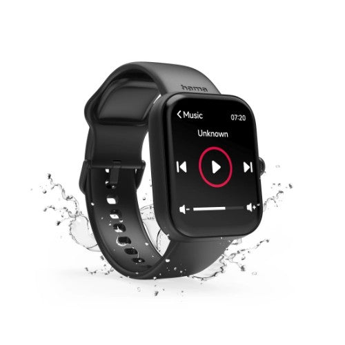 Hama 5000 4.19 cm (1.65") TFT 47 mm Digital Touchscreen Black
