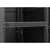 Intellinet 19" 1U PDU 7-way UK, Surge Protection, Rackmount, Power Distribution Unit, UK 3-pin outlets, 3m power cord, output