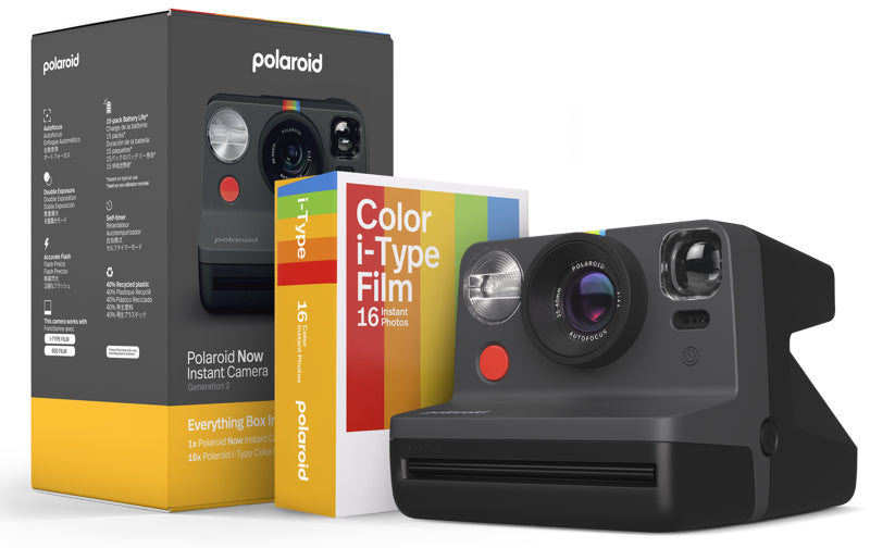 Polaroid Now Gen 2 E-Box Black  - AV & Photo - Polaroid