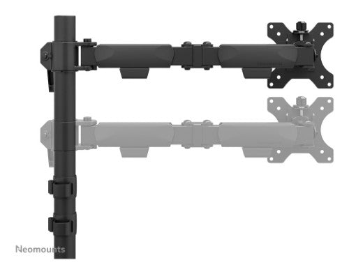 Neomounts DS60-600BL1 Monitor arm 10-32" - Quick-fix - 180°-stop