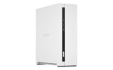 QNAP TS-133 NAS/storage server Tower Cortex-A55 2 GB DDR4 0 TB QNAP Turbo System White