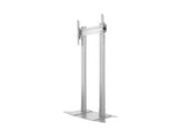 Multibrackets M Public Display Stand 210 Dual Pillar Floorbase Silver