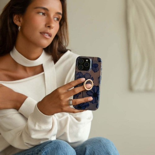 BURGA Velvet Nigh mobile phone case 16 cm (6.3") Cover Black, Blue, Brown