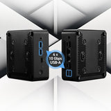 MSI Cubi NUC 1M Intel Core 5 120U (14th Gen) Barebone, NUC, SFF, Mini Computer, HTPC, (NO RAM, NO Storage, NO OS), Intel Graphics/DDR5/Dual ThunderBolt 4/Dual HDMI/Dual LAN/WiFi 6E/BT 5.3/VESA