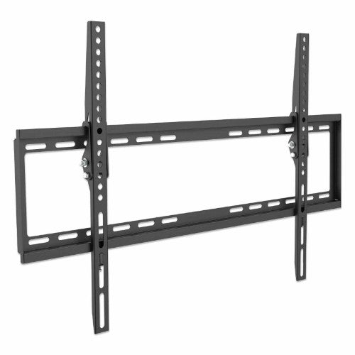 Manhattan Wall Mount for TV & Monitors (Tiltable), For screens 37" to 65", VESA compatability: all between 200x200mm and 600x400mm - check the dimensions of the four mounting holes on back of screen to ensure it fits, Max 35kg, Black, Bracket