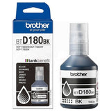 Brother BT-D180BK Ink bottle black, 7.5K pages ISO/IEC 19752 108ml for Brother DCP-T 580 DW