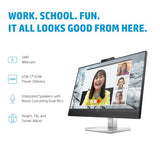 HP E-Series E27m G4 QHD USB-C Conferencing Monitor