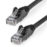 StarTech.com 7m CAT6 Ethernet Cable - LSZH (Low Smoke Zero Halogen) - 10 Gigabit 250Mhz 100W PoE RJ45 10GbE UTP Network Patch Cord Snagless with Strain Relief - Black, CAT 6, ETL Verified, 24AWG