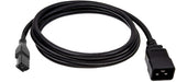 HPE SDG300 - C20 250V 16Amp Black 0.5m Jumper Cord