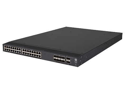 HPE FlexFabric 5700-32XGT-8XG-2QSFP+ Managed L3 10G Ethernet (100/1000/10000) 1U Black