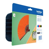 Brother LC-129XLVALBPDR Ink cartridge multi pack Bk,C,M,Y 1x2400pg + 3x1200pg Pack=4 for Brother MFC-J 6920