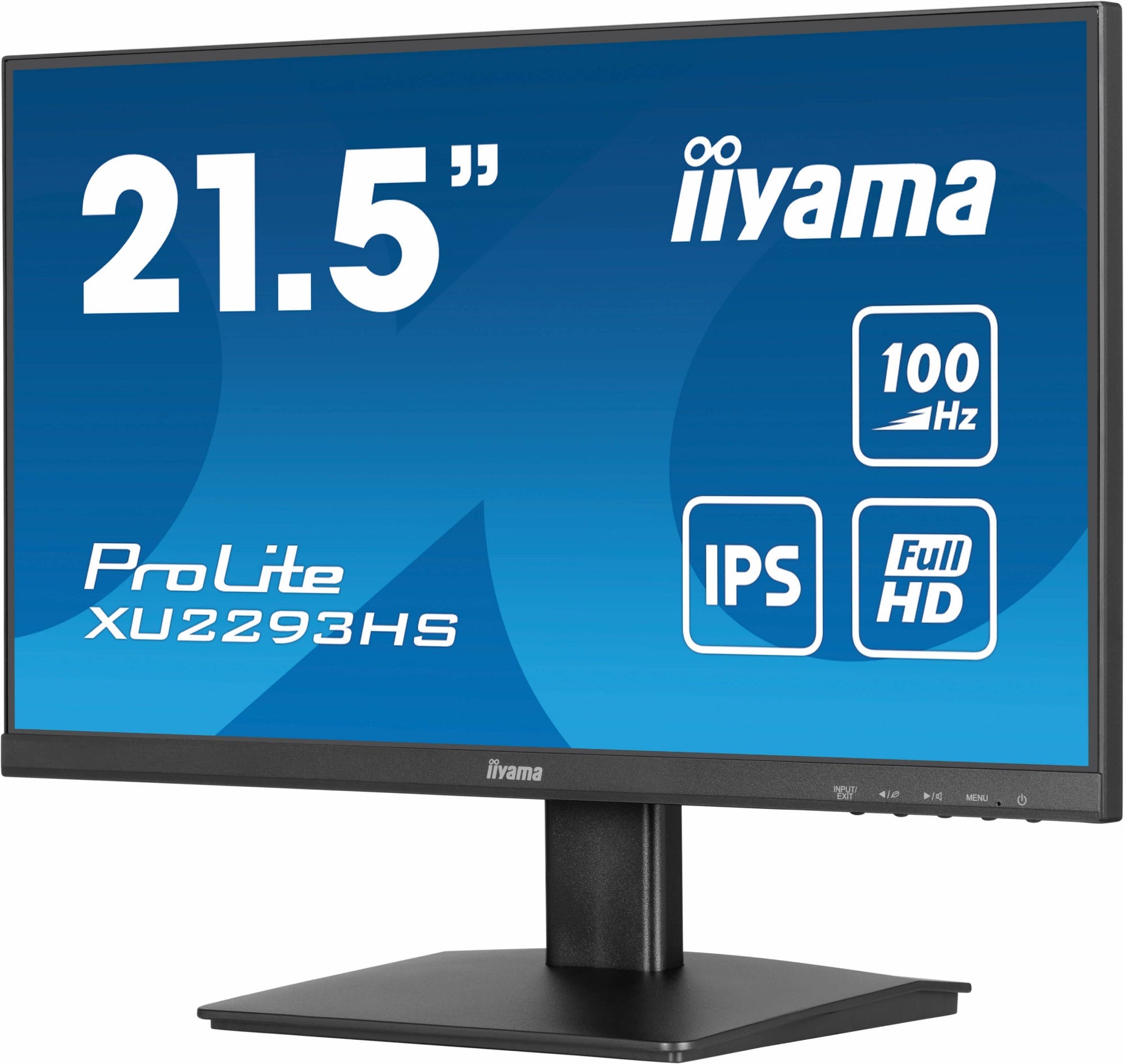 iiyama ProLite XU2293HS-B6 computer monitor 54.6 cm (21.5") 1920 x 1080 pixels Full HD LED Black  - Monitors & Accessories - iiyama