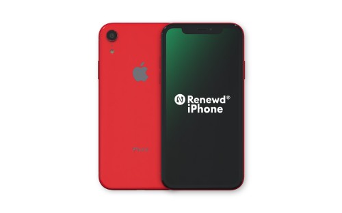 Renewd iPhone XR Red 128GB