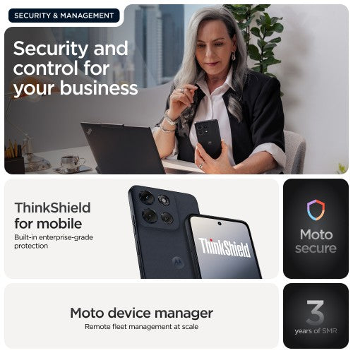 Motorola moto g56 5G 17.1 cm (6.72") Hybrid Dual SIM Android 15 USB Type-C 8 GB 256 GB 5200 mAh Black