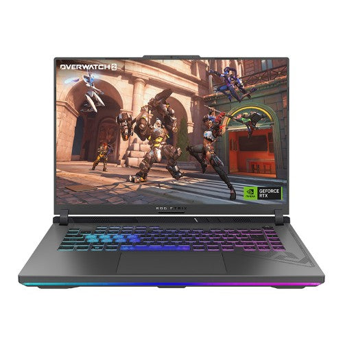 ASUS ROG Strix G16 G614JV-N3153W Intel® Core™ i7 i7-13650HX Laptop 40.6 cm (16") WUXGA 16 GB DDR5-SDRAM 1 TB SSD NVIDIA GeForce RTX 4060 Wi-Fi 6E (802.11ax) Windows 11 Home Black, Green, Grey