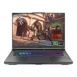ASUS ROG Strix G16 G614JV-N3153W Intel® Core™ i7 i7-13650HX Laptop 40.6 cm (16") WUXGA 16 GB DDR5-SDRAM 1 TB SSD NVIDIA GeForce RTX 4060 Wi-Fi 6E (802.11ax) Windows 11 Home Black, Green, Grey