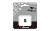 Kingston Technology 32GB microSDHC Industrial C10 A1 pSLC Card Single Pack w/o Adapter