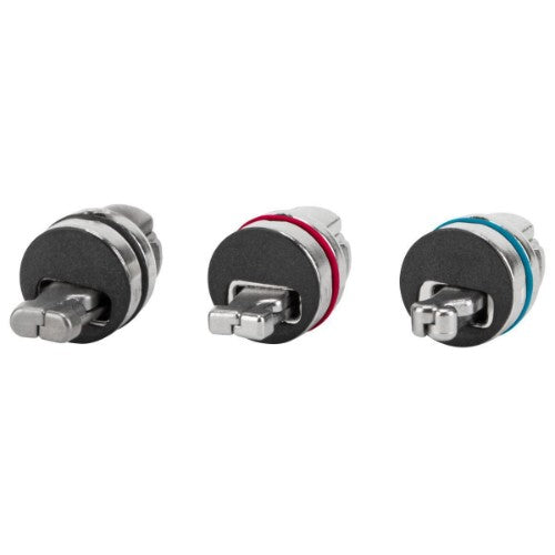 Targus DEFCON 3-in-1 cable lock Silver 2 m