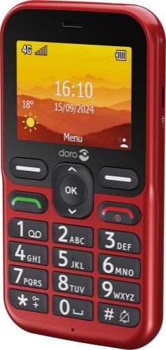 Doro Leva L10 6.1 cm (2.4") 118.9 g Red Senior phone