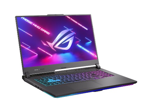 ASUS ROG Strix G17 STRIX-G17-G713PI-LL044W AMD Ryzen™ 9 7845HX Laptop 43.9 cm (17.3") Wide Quad HD 32 GB DDR5-SDRAM 1 TB SSD NVIDIA GeForce RTX 4070 Wi-Fi 6E (802.11ax) Windows 11 Home Grey