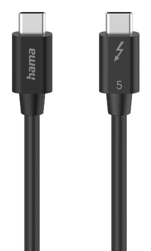 Hama USB-C USB cable USB 3.2 Gen 2 (3.1 Gen 2) 1 m USB C 80 Gbit/s 240 W Black