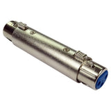 Cables Direct 3XLR-003F cable gender changer XLR Metallic