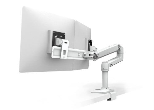 Ergotron LX Series 45-522-216 monitor mount / stand 63.5 cm (25") Black, White Desk