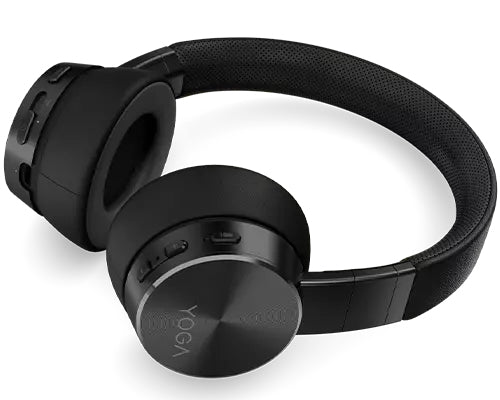 Lenovo Yoga Active Noise Cancellation Headset Wired & Wireless Head-band Music USB Type-C Bluetooth Black