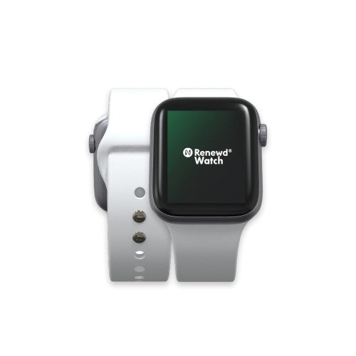 Renewd Watch Series 4 Silver/White 44mm