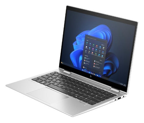 HP Elite x360 830 G11 Intel Core Ultra 7 165U Hybrid (2-in-1) 33.8 cm (13.3") Touchscreen WUXGA 32 GB LPDDR5x-SDRAM 512 GB SSD Wi-Fi 6E (802.11ax) Windows 11 Pro AI PC Silver