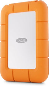 LaCie STMF4000400 external solid state drive 4 TB USB Type-C USB 3.2 Gen 2x2 Grey, Orange