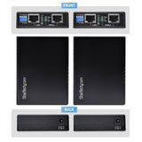 StarTech.com VDSL2 Ethernet Extender Kit over Single Pair Wire, Up to 0.6mi (1km) Long Range LAN Repeater over Phone Line/CAT5e/CAT6, Up to 300Mbps, Replacement for 110VDSLEXTEU - TAA