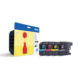 Brother LC-121VALBP Ink cartridge multi pack Bk,C,M,Y, 4x300 pages ISO/IEC 24711 Pack=4 for Brother DCP-J 132/MFC-J 285