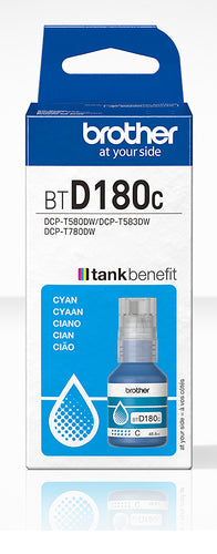 Brother BT-D180C Ink bottle cyan, 5K pages ISO/IEC 19752 48.8ml for Brother DCP-T 580 DW