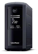 CyberPower VP700EILCD uninterruptible power supply (UPS) Line-Interactive 0.7 kVA 390 W 6 AC outlet(s)