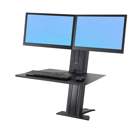 Ergotron WorkFit SR 61 cm (24") Black Desk  - Monitors & Accessories - Ergotron