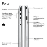 HP EliteBook 8 G2i 14 inch Notebook Next Gen AI PC Wolf Pro Security Edition Copilot+ PC Intel Core Ultra 5 Laptop 35.6 cm (14") WUXGA 32 GB LPDDR5x-SDRAM 512 GB SSD Wi-Fi 7 (802.11be) Windows 11 Pro Silver