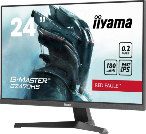 iiyama G-MASTER G2470HS-B1 computer monitor 60.5 cm (23.8") 1920 x 1080 pixels Full HD LCD Black