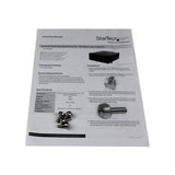 StarTech.com 4U Black Steel Storage Drawer for 19in Racks and Cabinets