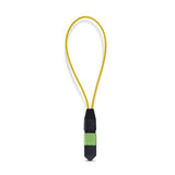 StarTech.com MPO Loopback Plug, Single Mode 9/125 MPO-12 Male Fiber Loopback Adapter, MPO/MTP-APC Connector Loopback Test Plug, MPO Male Loopback Tester