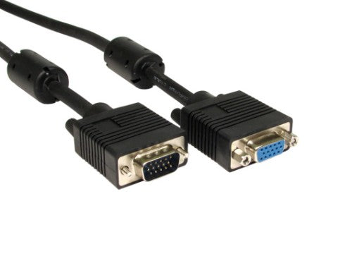 Cables Direct SVGA - SVGA M/F 7m VGA cable VGA (D-Sub) Black